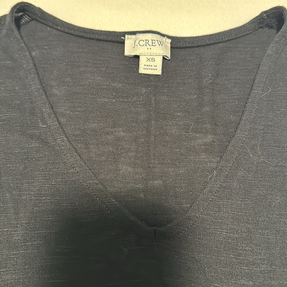 XS J CREW flowy top with plaid bottom - Picture 2 of 5